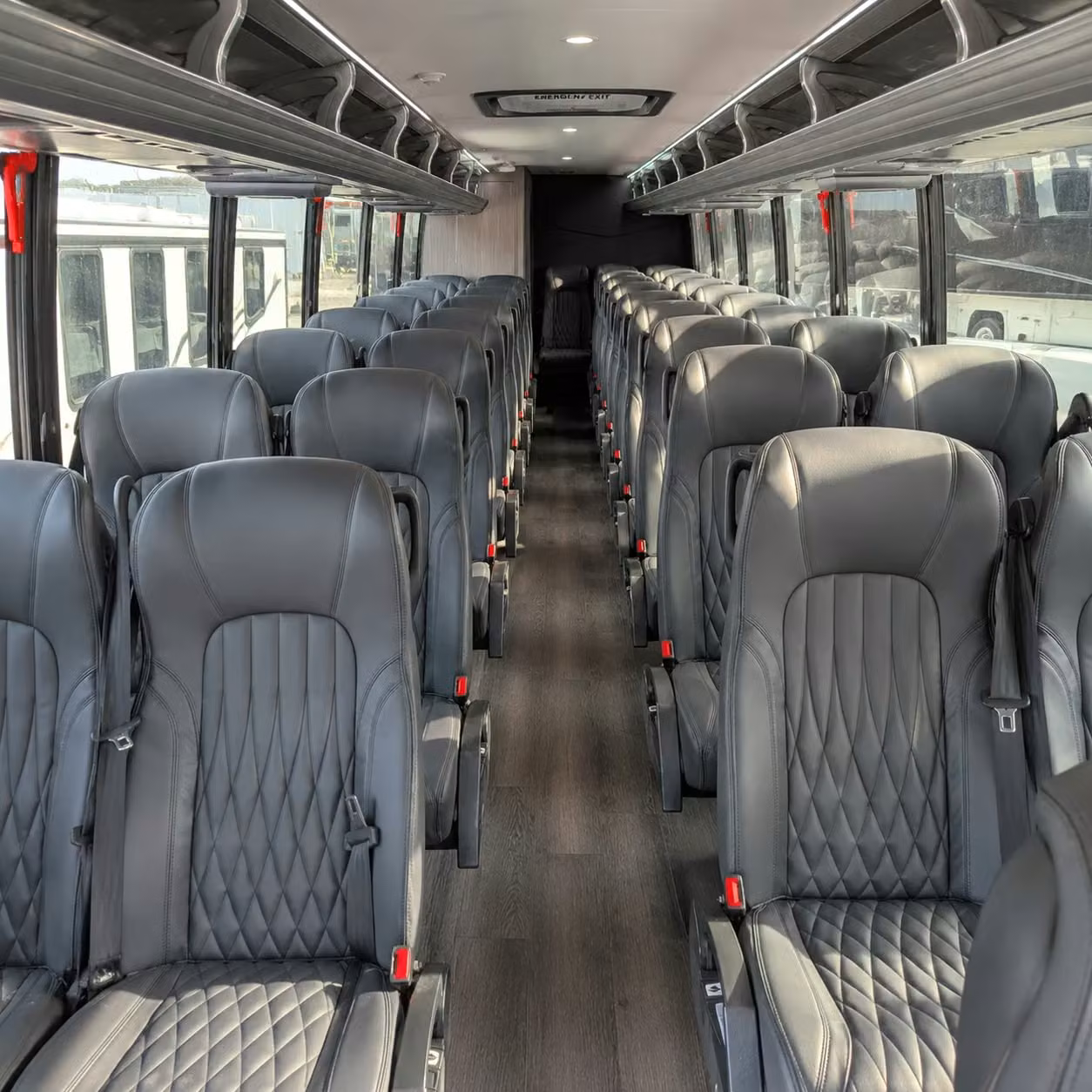 28 passenger minibus inside