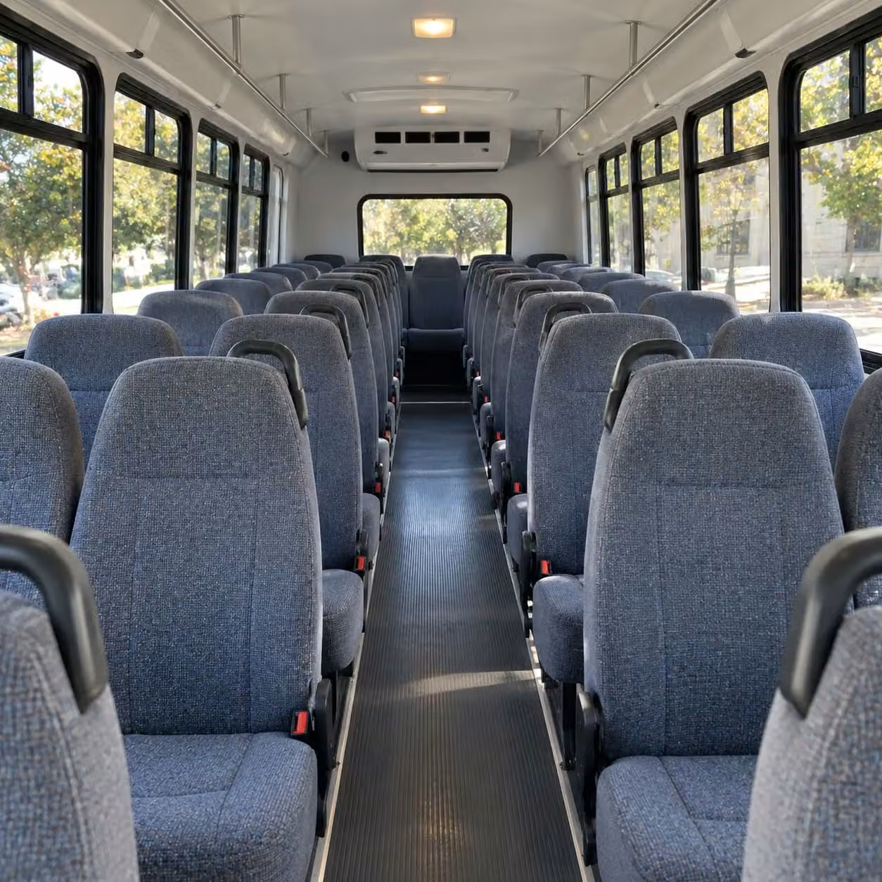35 passenger minibus inside