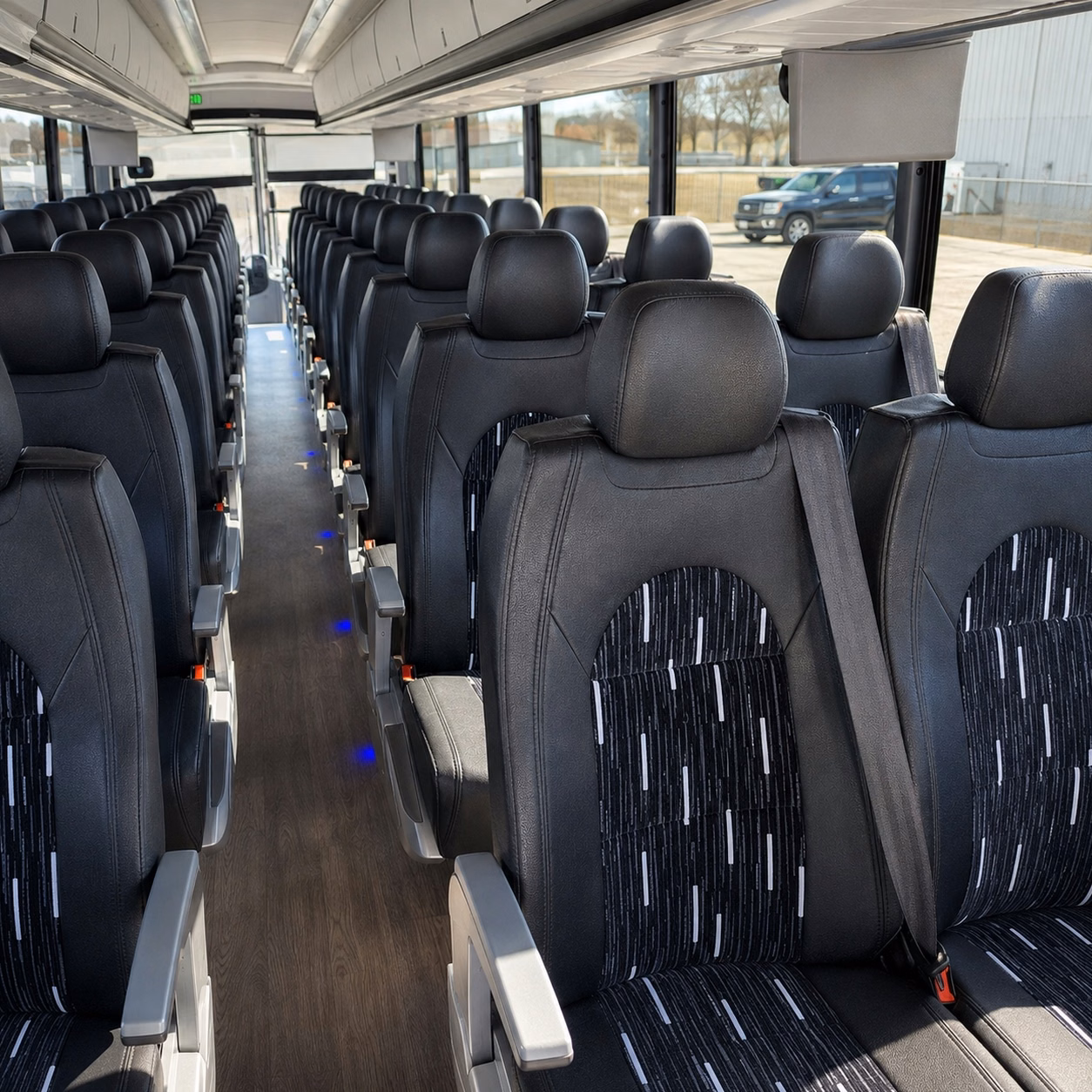 how trip distance and duration affect charter bus rental rates in lafayette