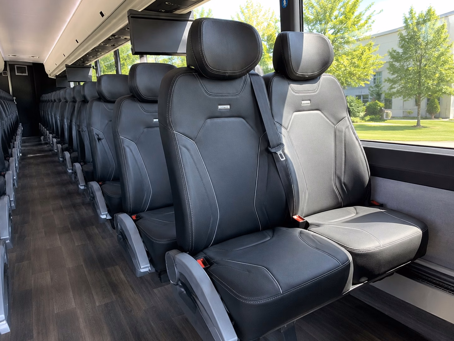 lafayette charter bus interior