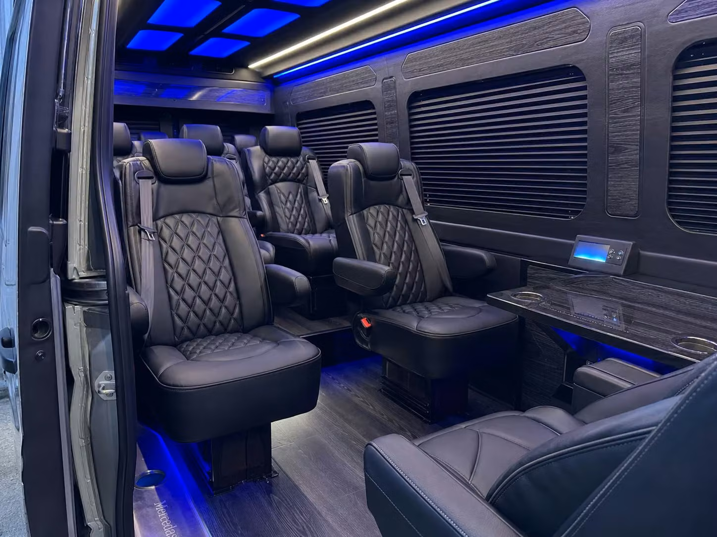 sprinter van transportation for groups and events across lafayette
