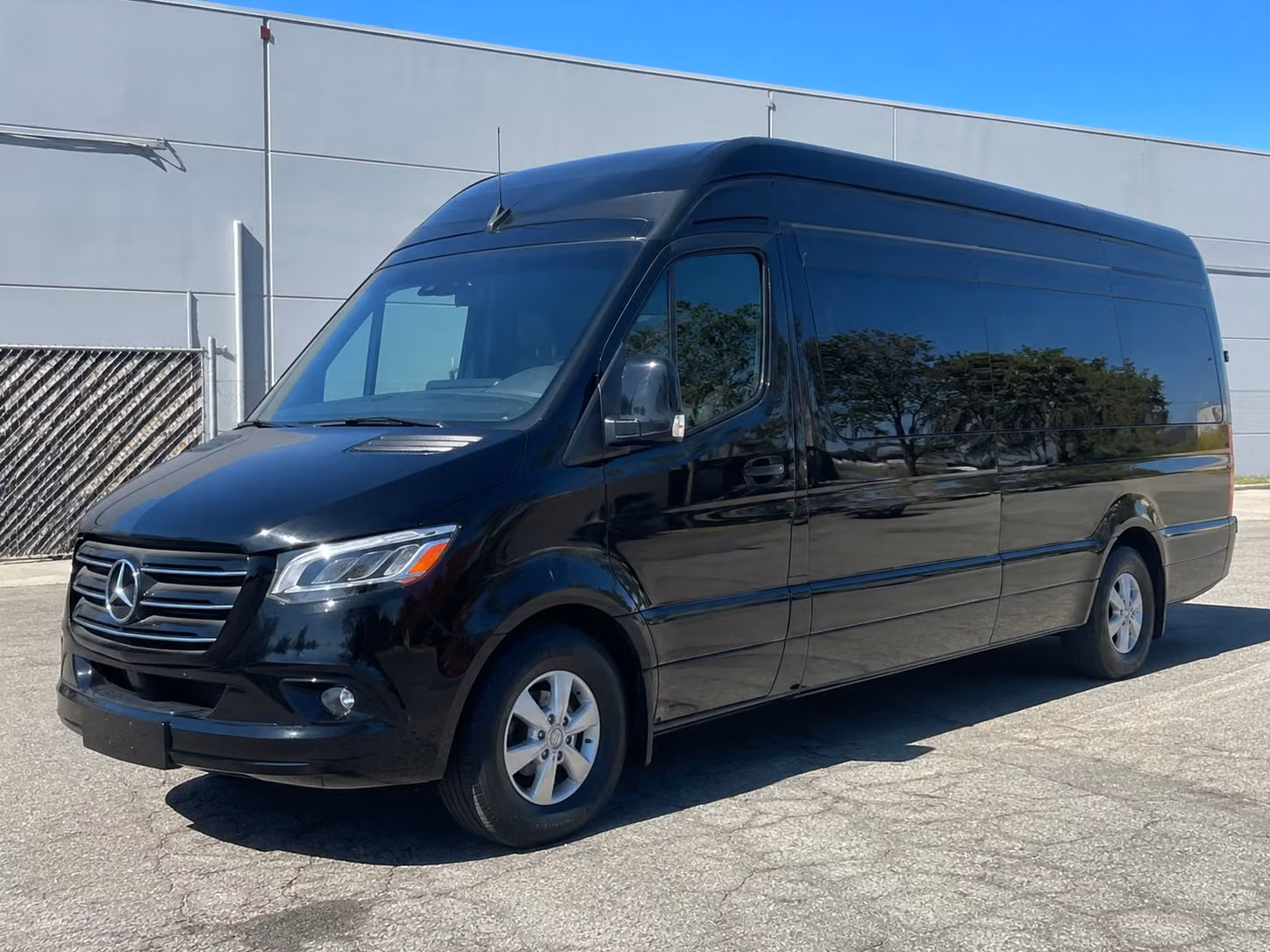 sprinter van with driver